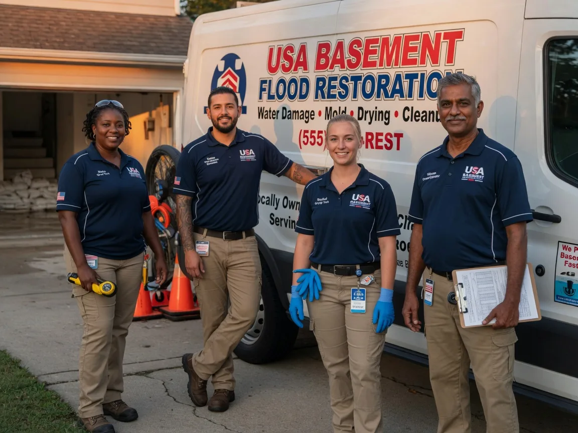 Basement Flood Cleanup company in Elroy, WI