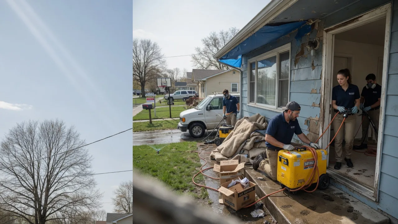 Basement Flood Cleanup in Elroy, WI near me